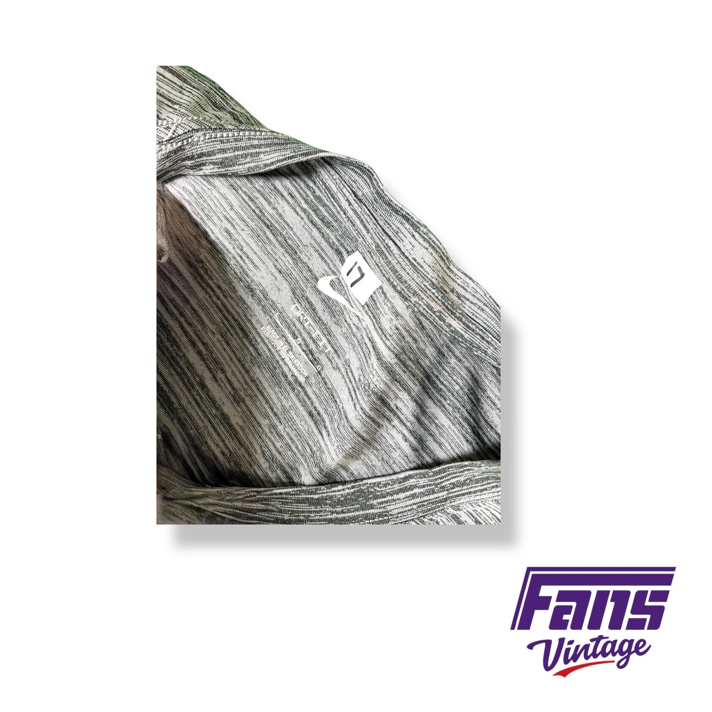 TCU Baseball team issued Heather gray Nike training tee