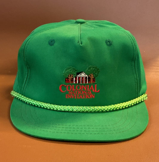 Vintage Embroidered Colonial Rope Hat