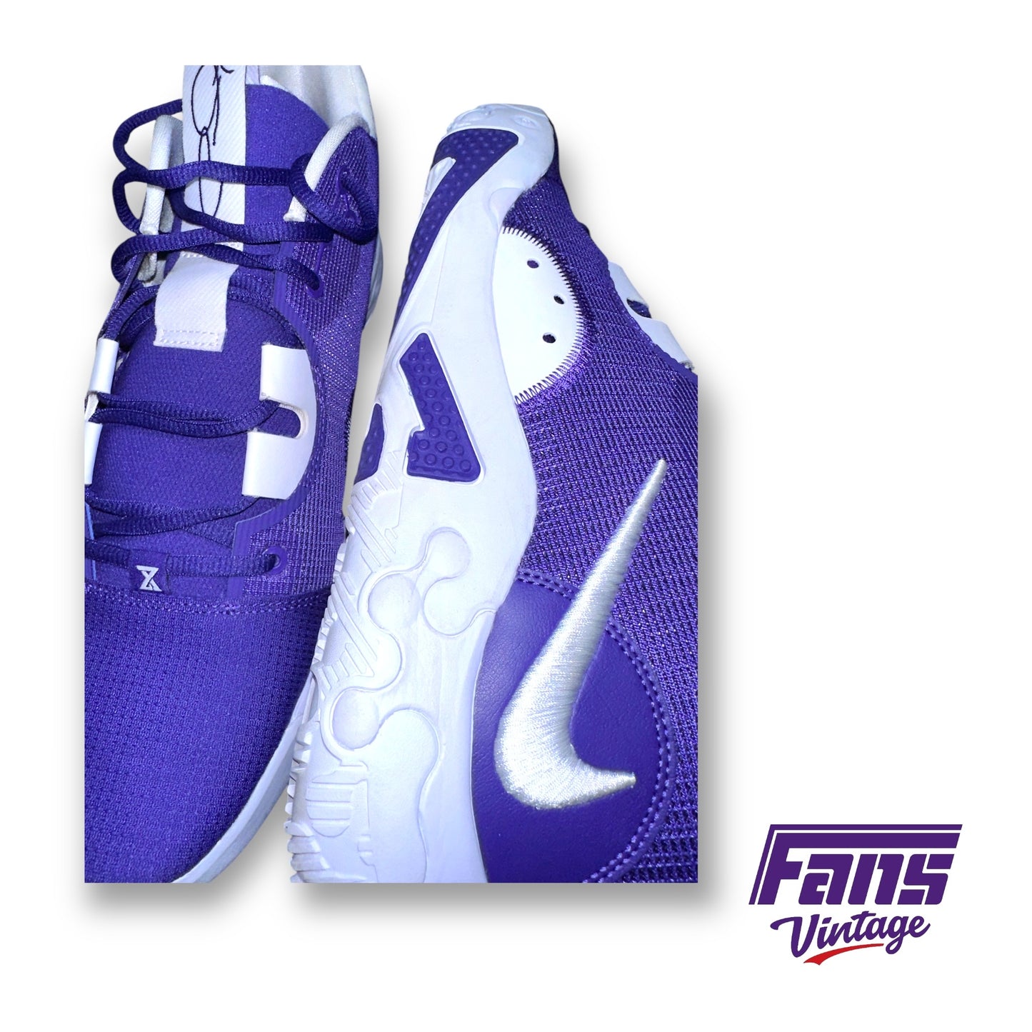 Nike PG 6 TB Promo "Court Purple" TCU Basketball Team Issue Game Sneakers