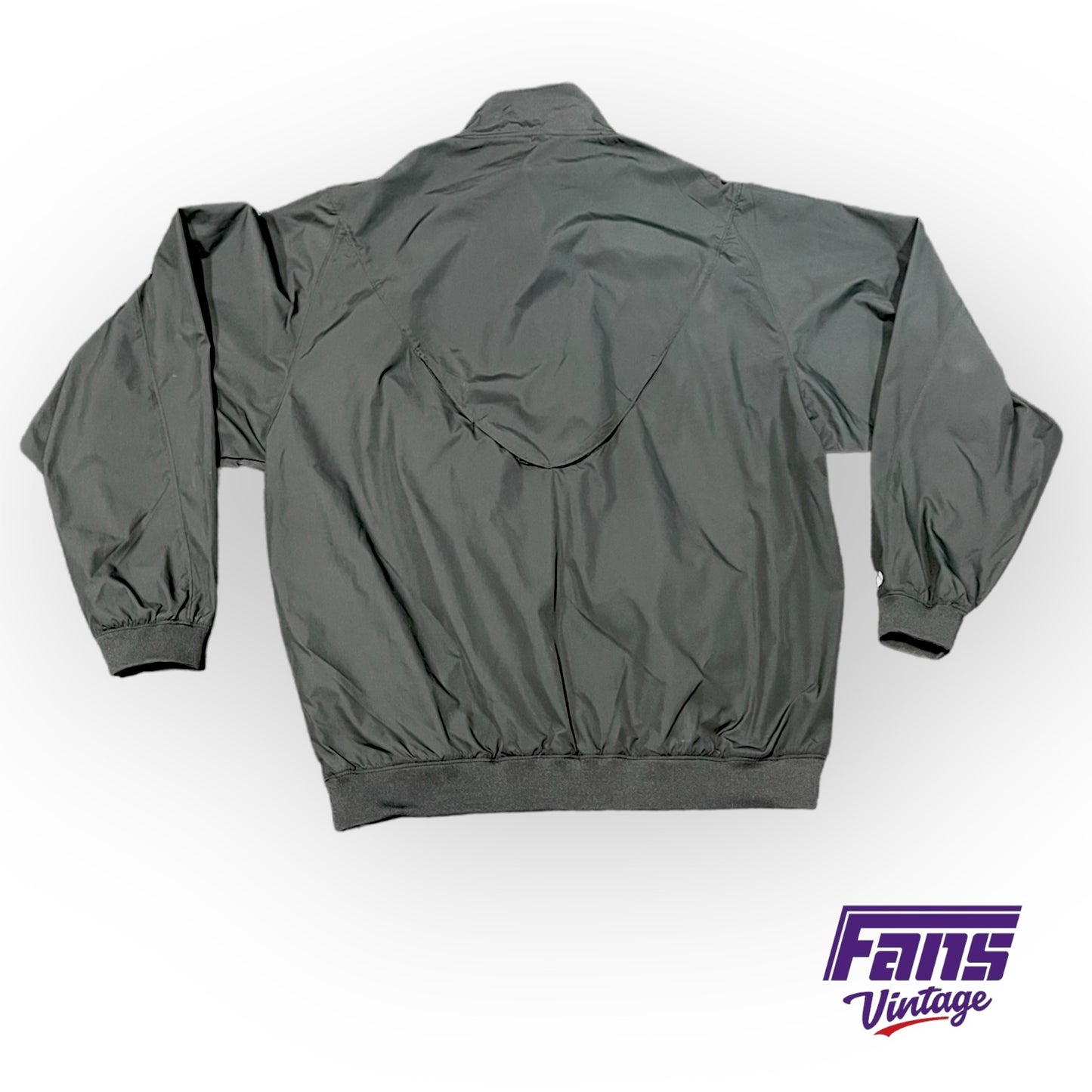Vintage TCU Team Issue Nike Y2K Era Full Zip Jacket