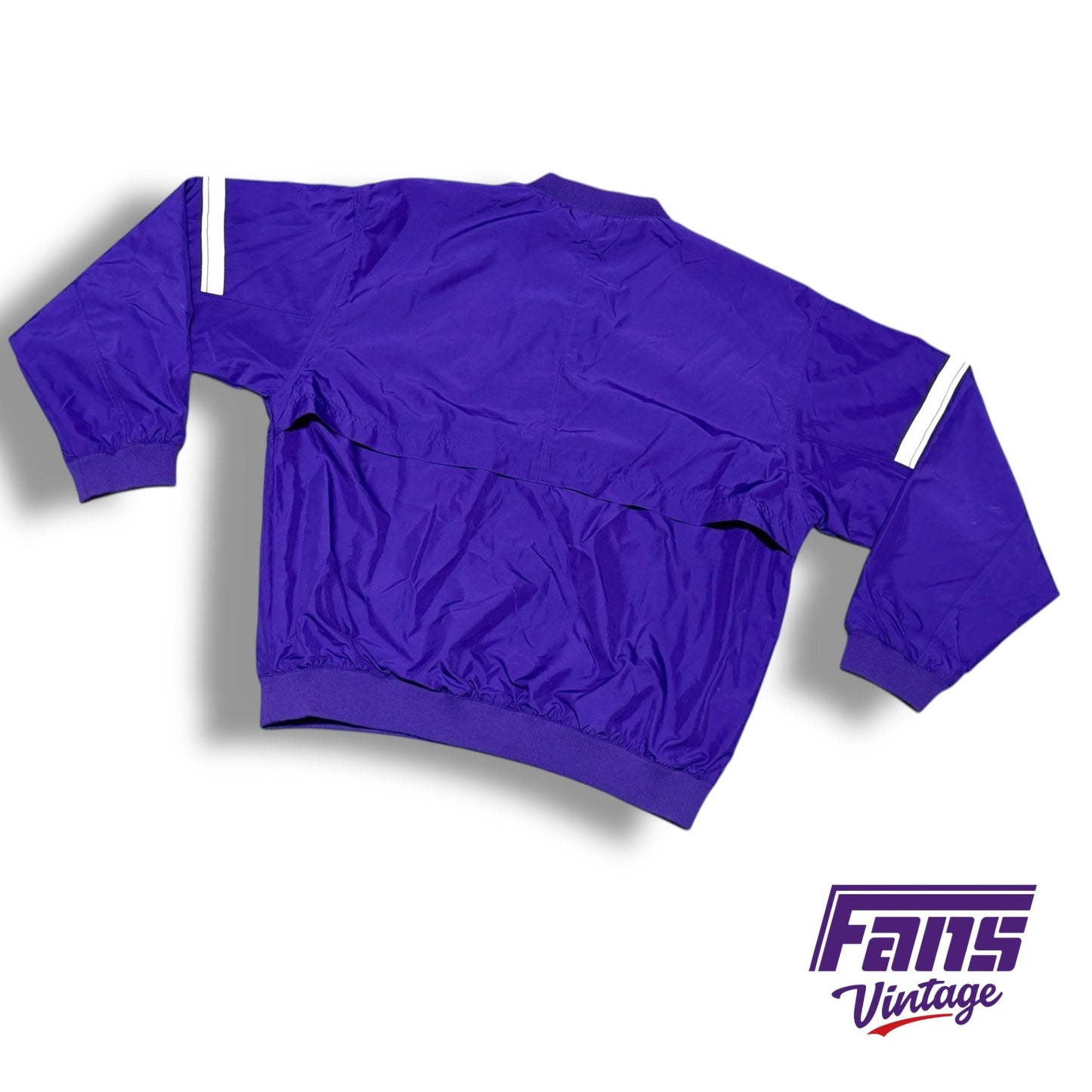 TCU Vintage Y2K Era Nike Team Issued Windbreaker Style Pullover