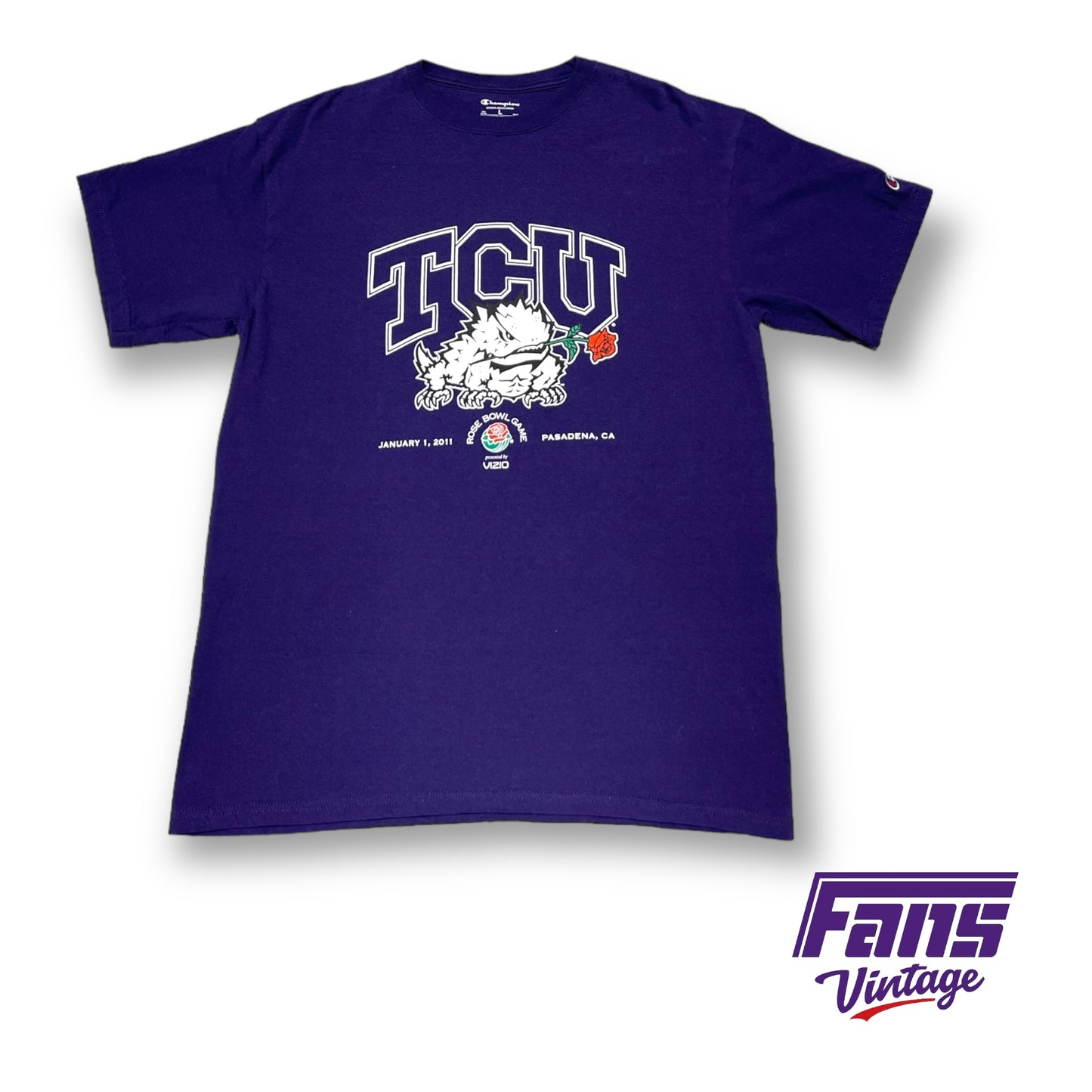 TCU Rose Bowl Shirt - Fan Fav Logo!