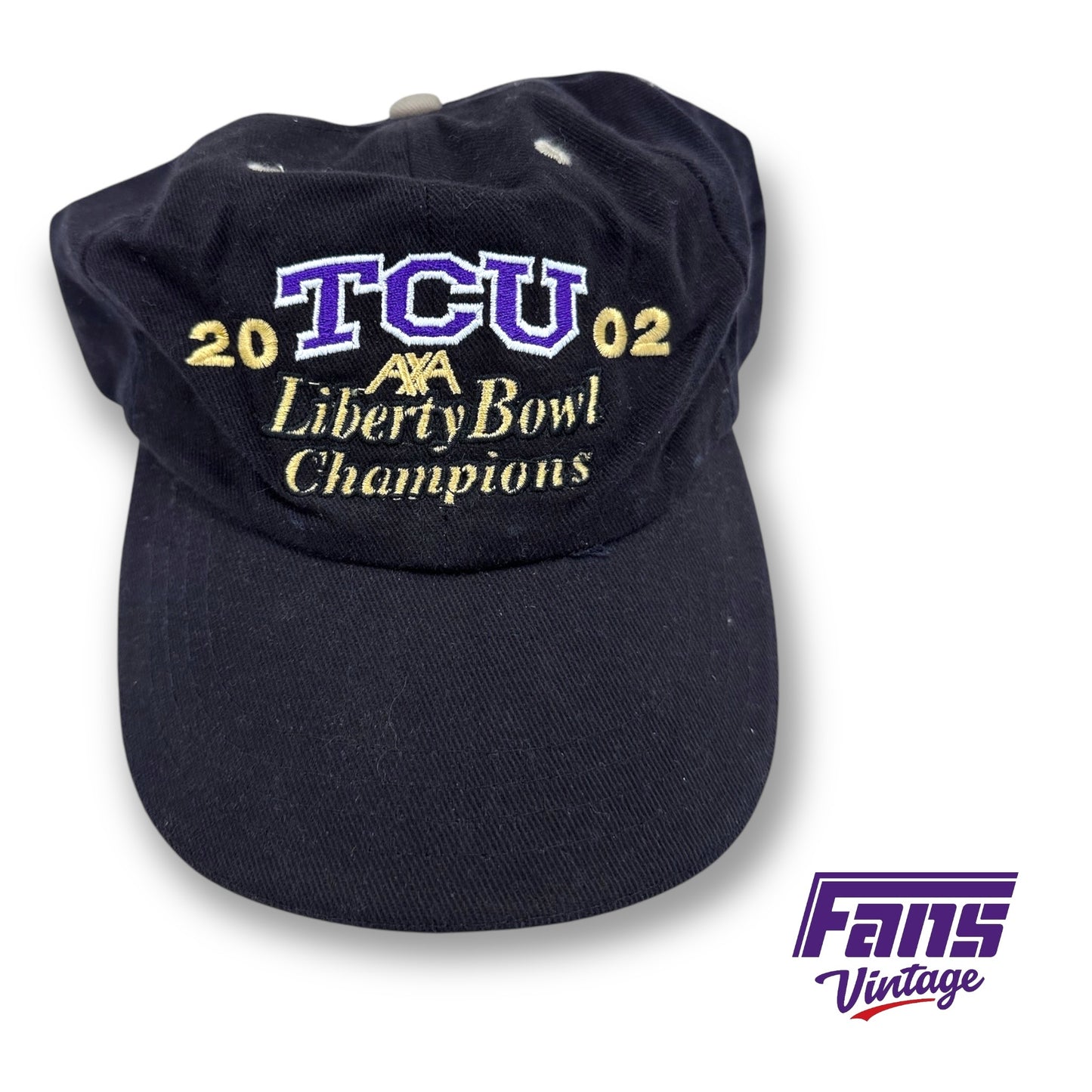 2002 Liberty Bowl Champions TCU Hat!