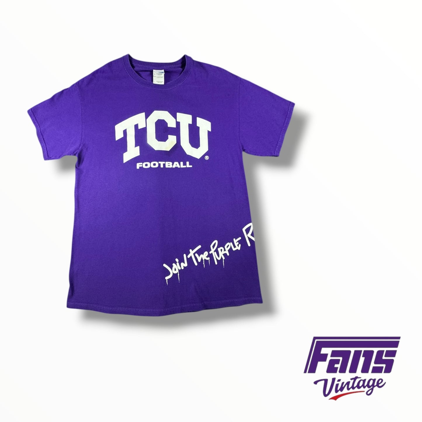Vintage TCU Football ‘Join the Purple Revolution’ Shirt