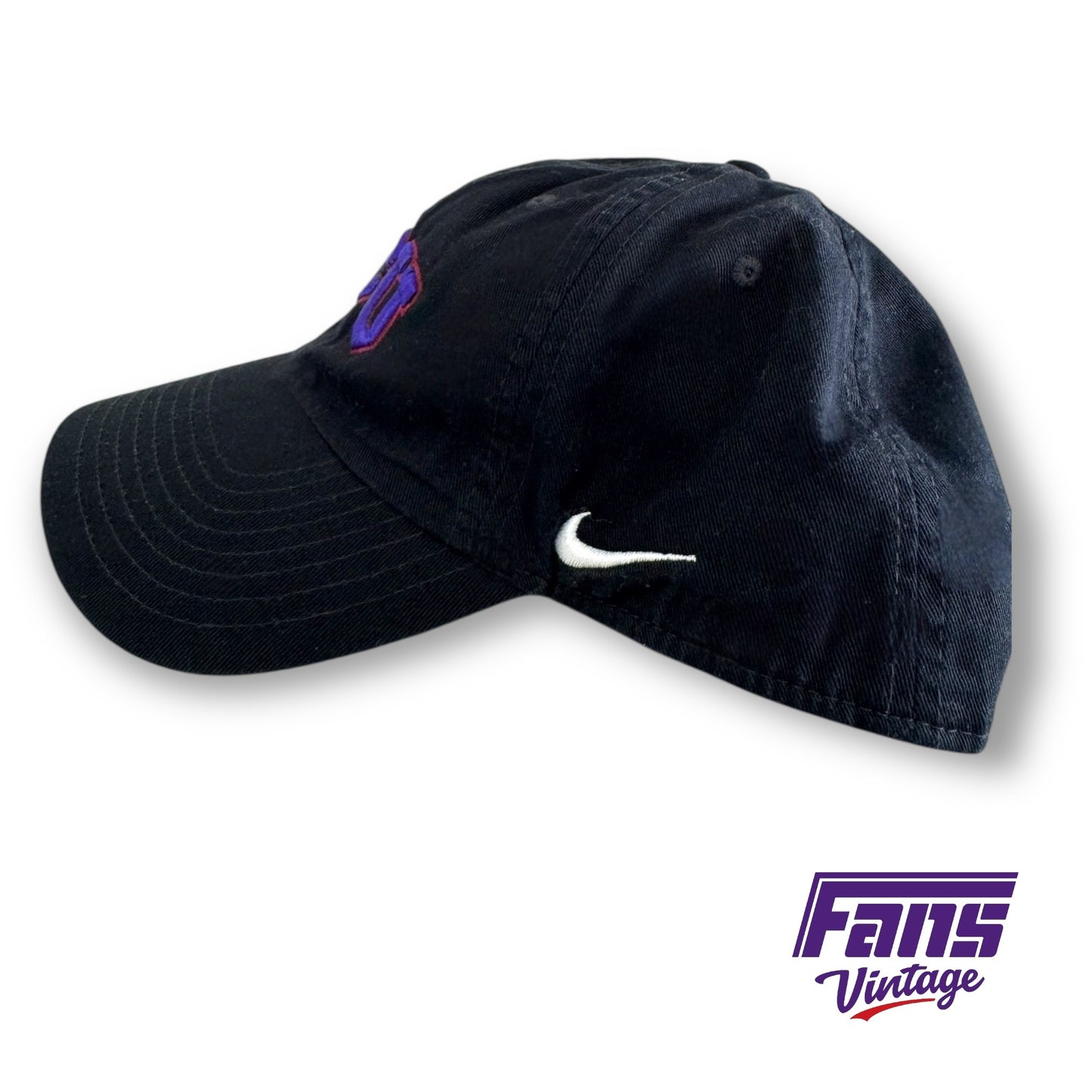 RARE - Player Issue "Spit Blood" Nike TCU Dad Style Hat