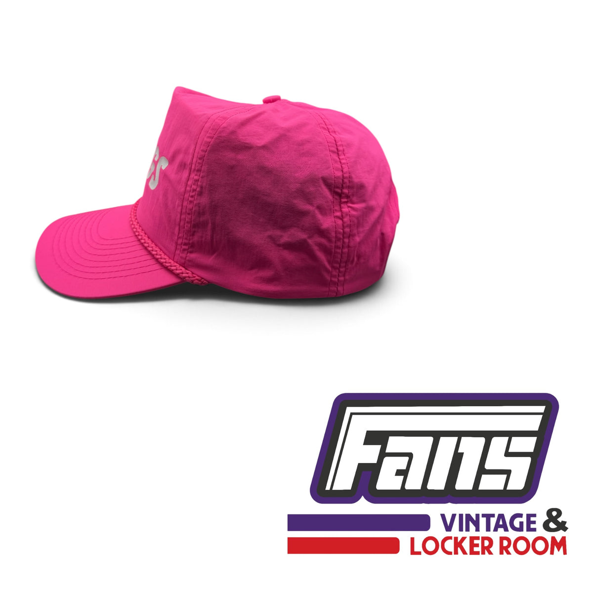 TCU Bright Pink ‘Frogs’ Throwback 90’s SnapBack Rope Hat