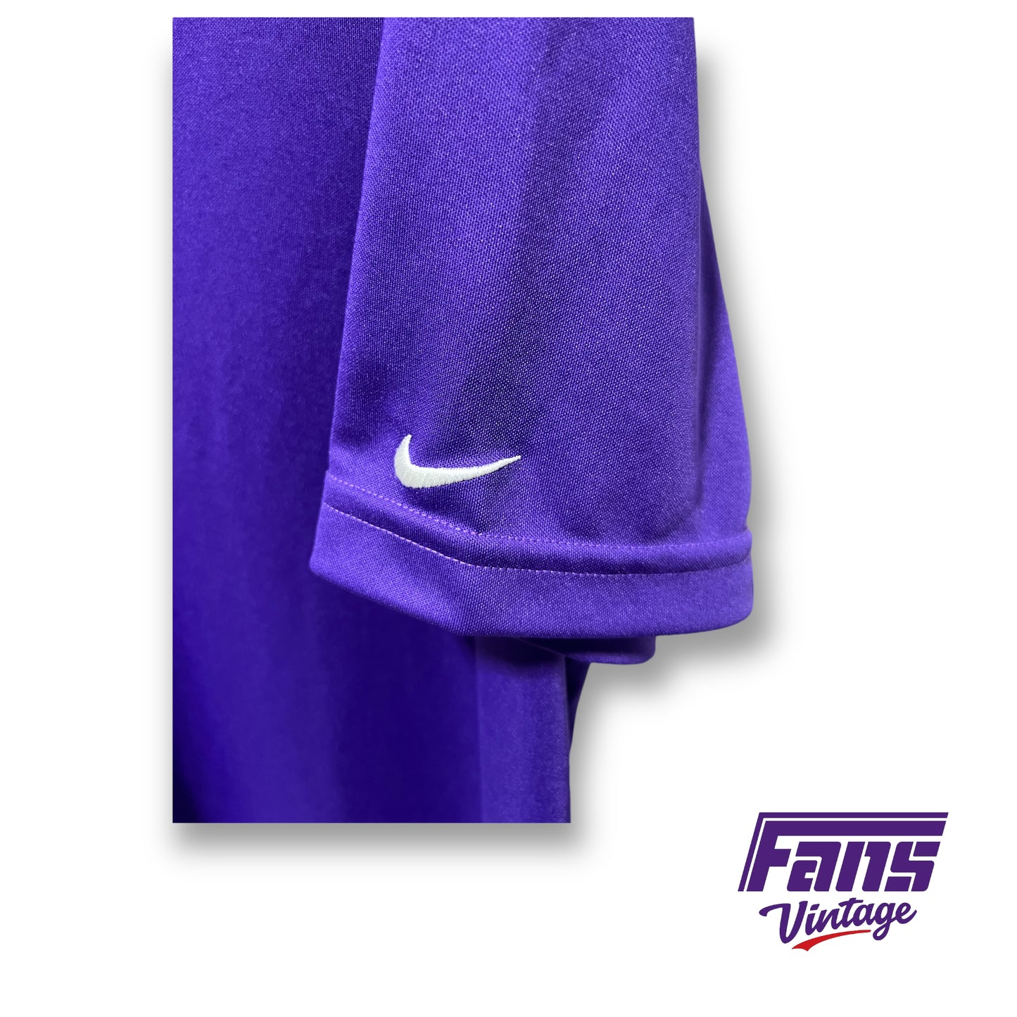 Premium Purple Nike Golf Polo with embroidered logo