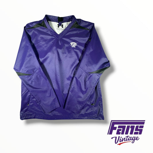 Vintage TCU Under Armor Windbreaker Pullover