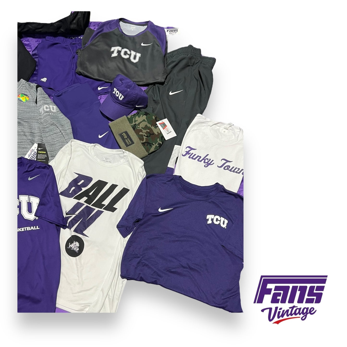 TCU Women’s Basketball Team Exclusive Bundle #2 - Size Adult Medium / Wm Large