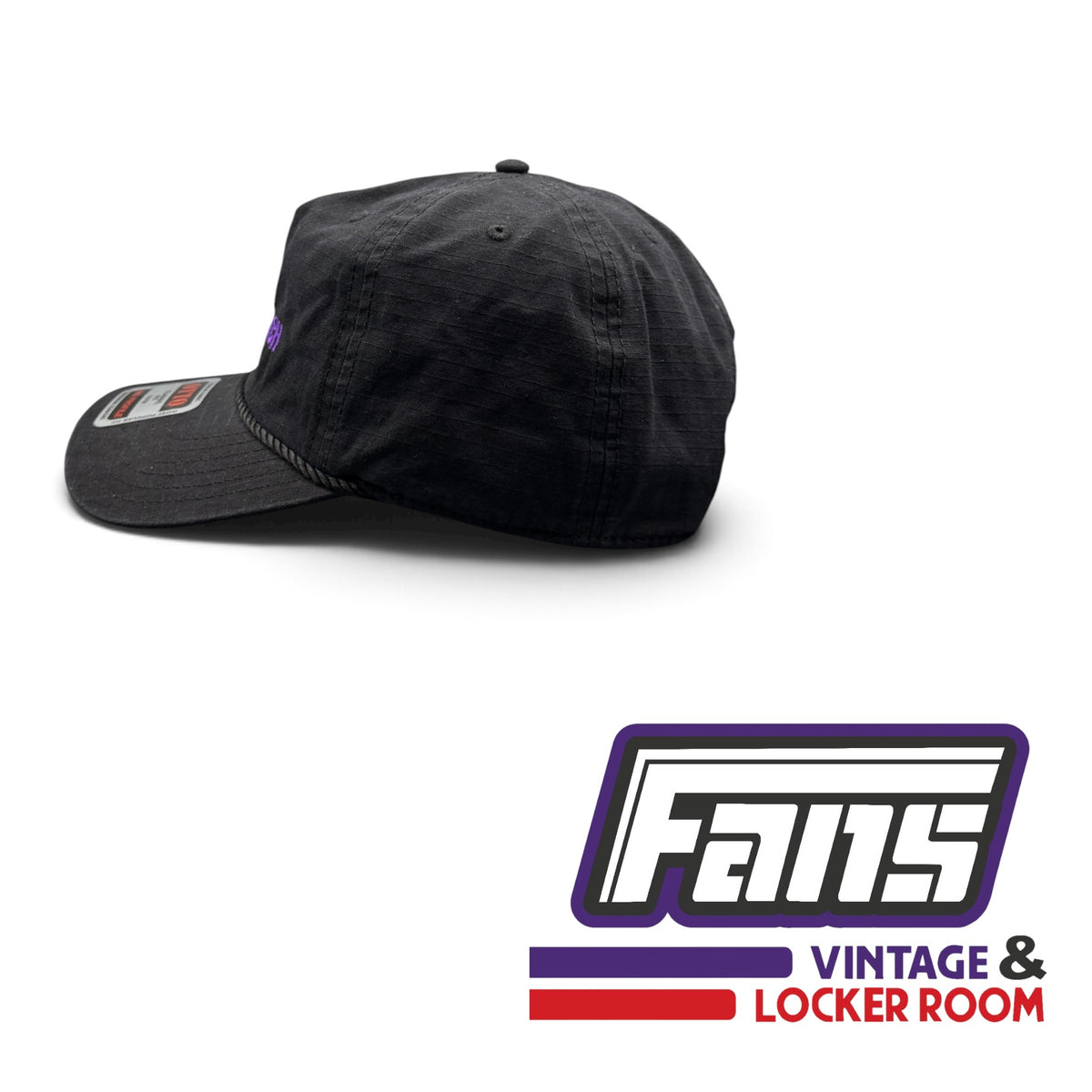 TCU Beach Volleyball 90s Throwback Style SnapBack Rope Hat