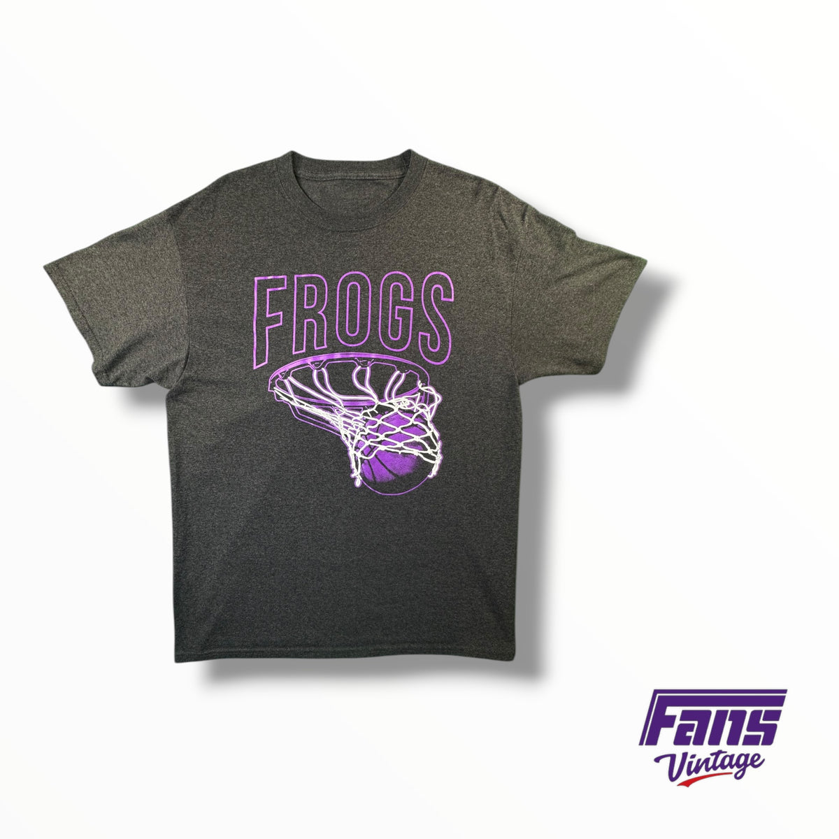 TCU Frogs Basketball Graphic Cotton Tee