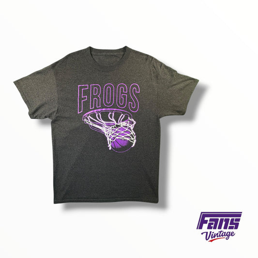 TCU Frogs Basketball Graphic Cotton Tee