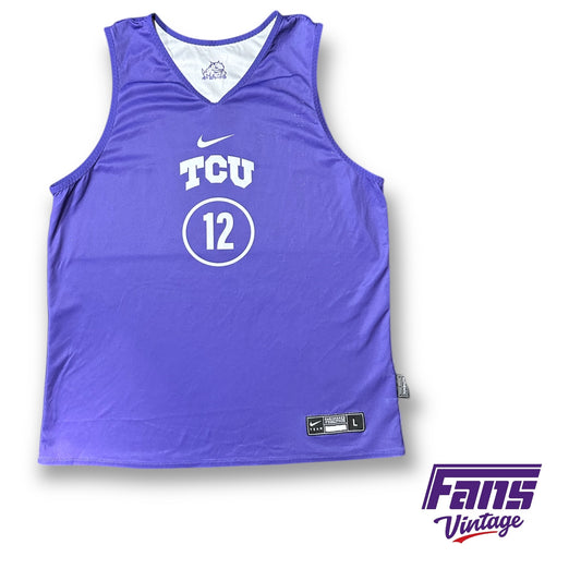 Team Issue Nike TCU Basketball Practice Jersey