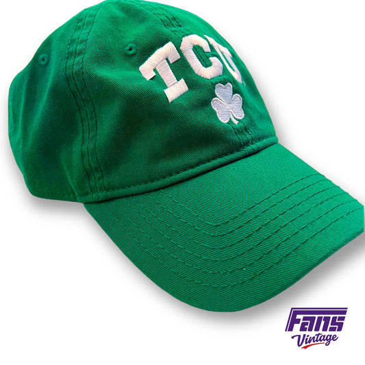 Limited Edition TCU Baseball St. Patrick’s Day Hat - TCU with Front Shamrock Logo
