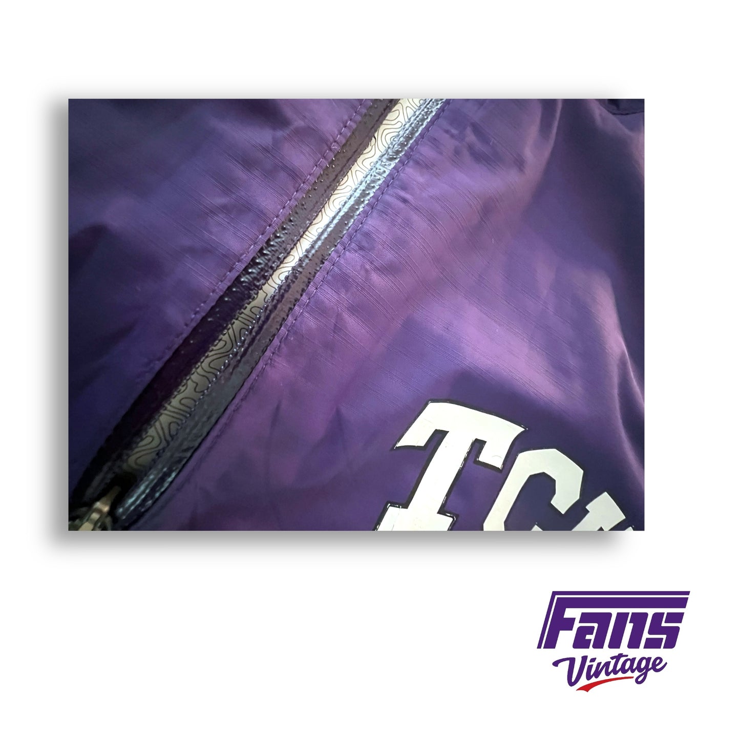 Wow! TCU Baseball Coach Schloss 2017 Team Exclusive Nike Premium Dugout Jacket - Perfect Condition!