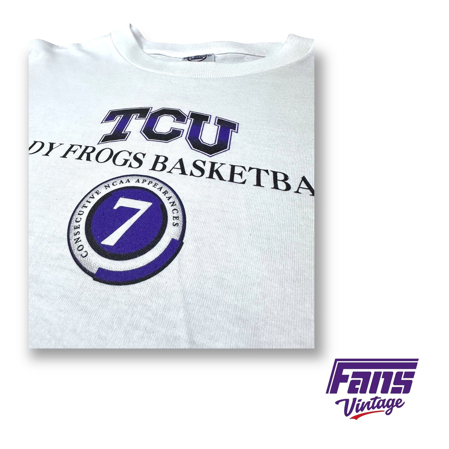 Sick Y2K Vintage TCU Women's Basketball Shirt