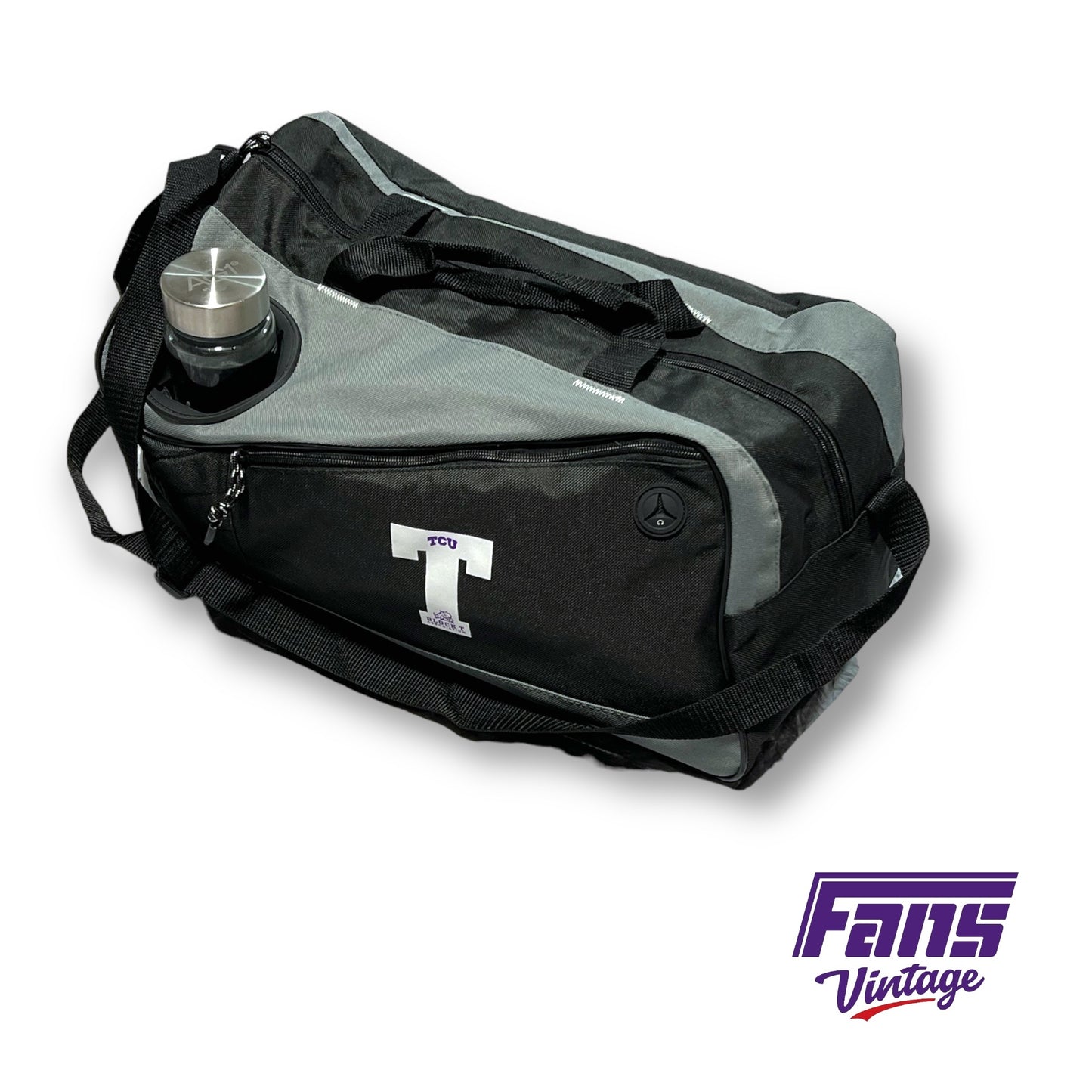 Block T TCU Letterman’s Association Duffel Bag