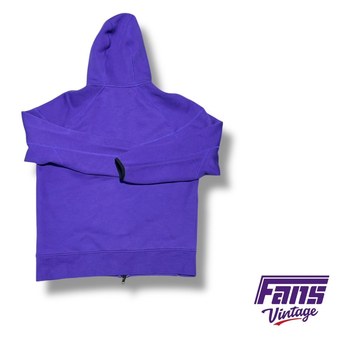 RARE! TCU Basketball Postseason Nike Team‑Issued Purple Tech Suit - Zip up Jacket and Jogger Pants
