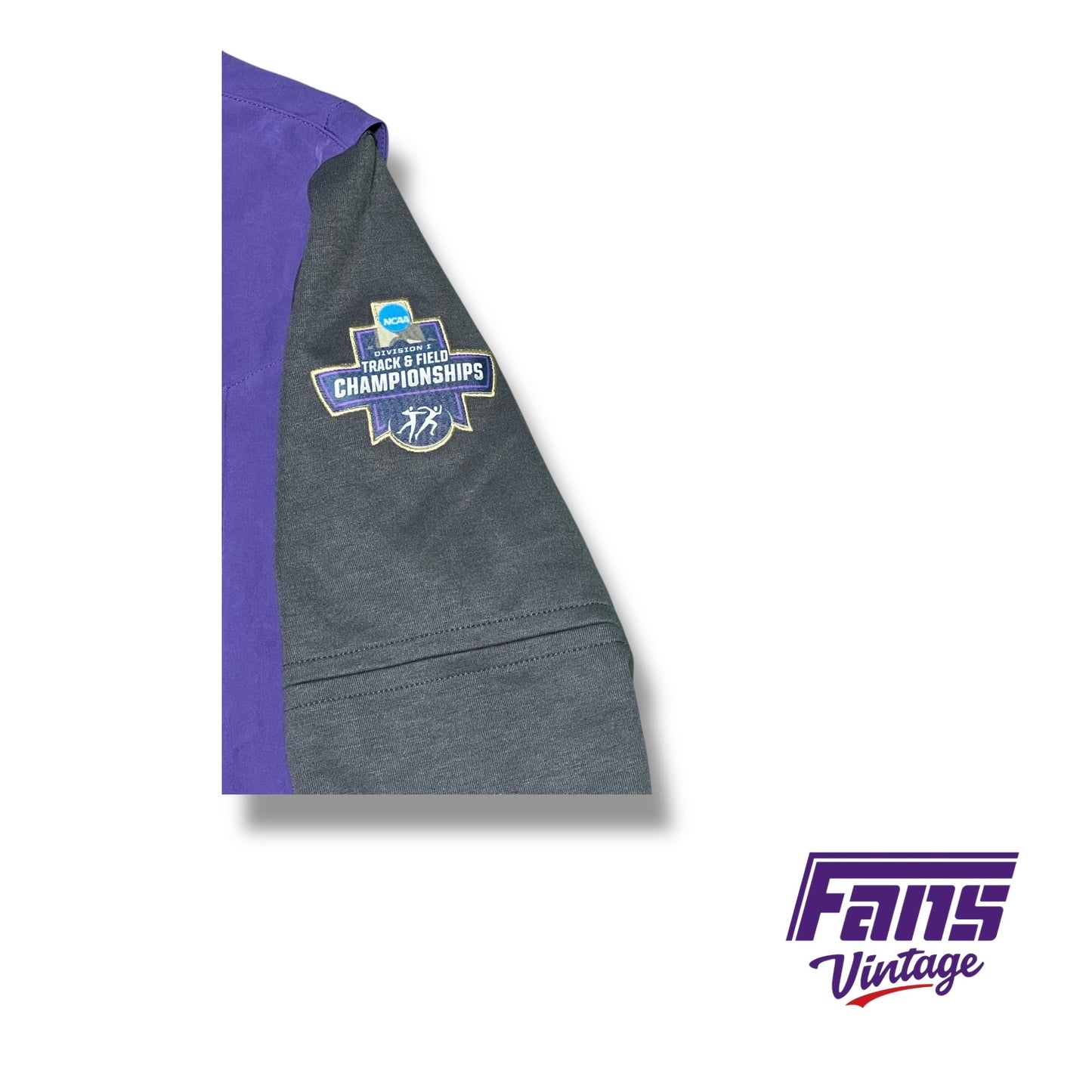 TCU Track and Field National Championship Team Custom Pullover Jacket