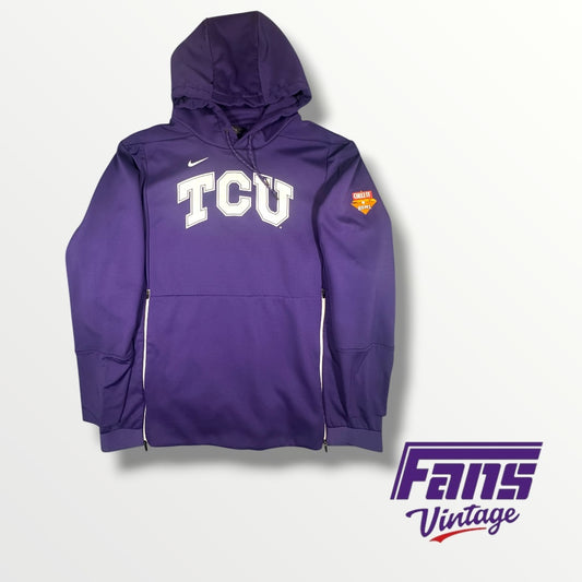 Team-Issued Nike TCU Purple Cheez-It Bowl Hoodie