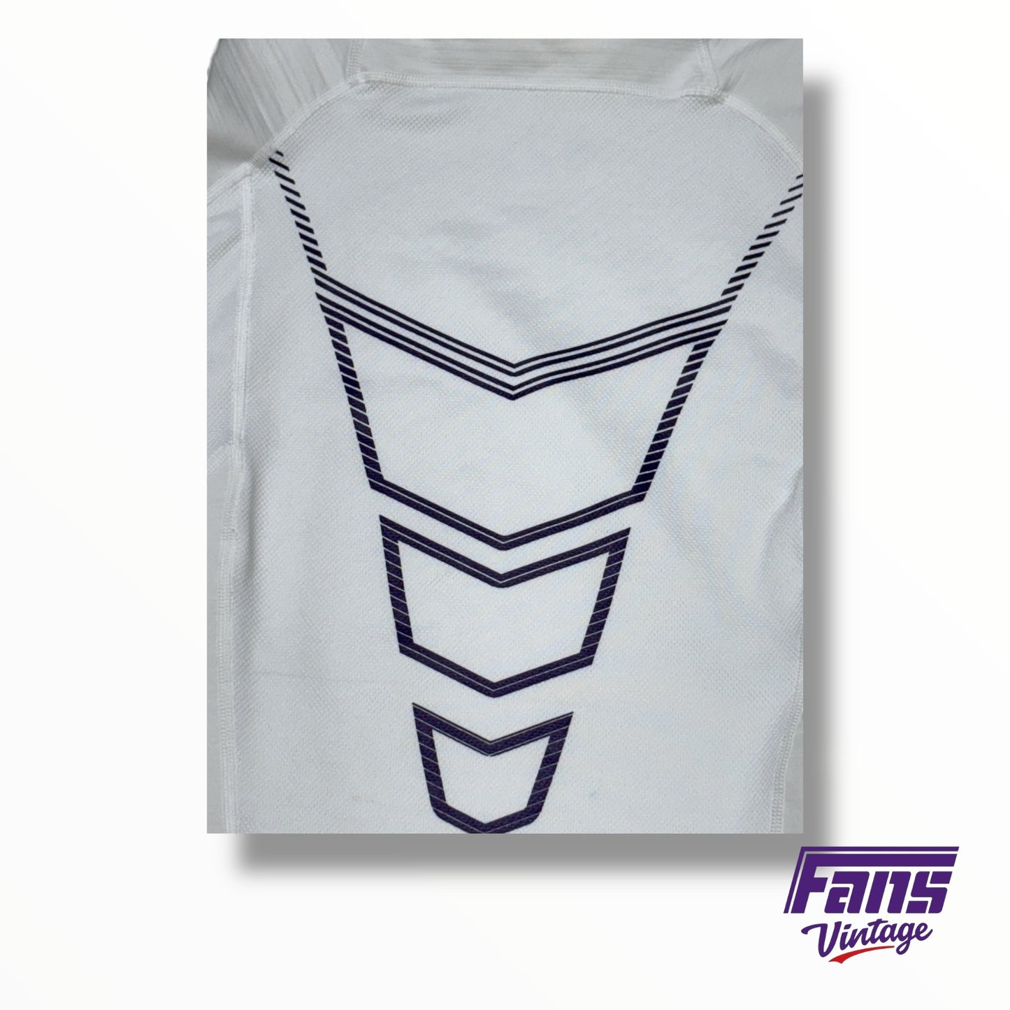 TCU Nike football team issued compression thermal cutoff shirt
