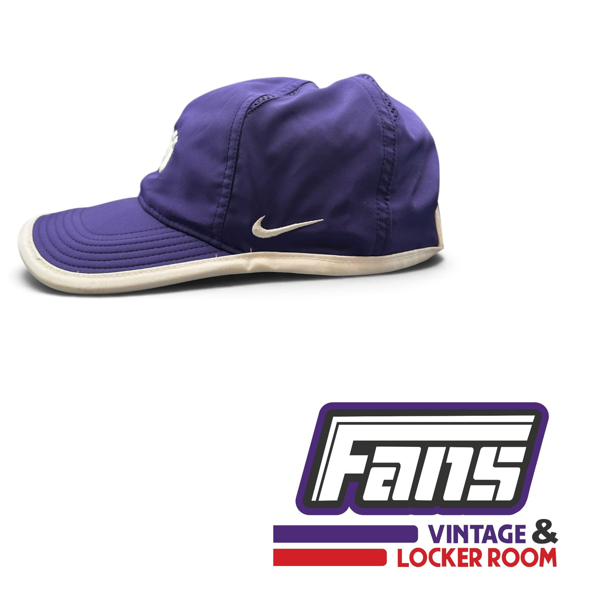 TCU Team Issued Nike Drifit Velcro Back Training & Tennis Hat