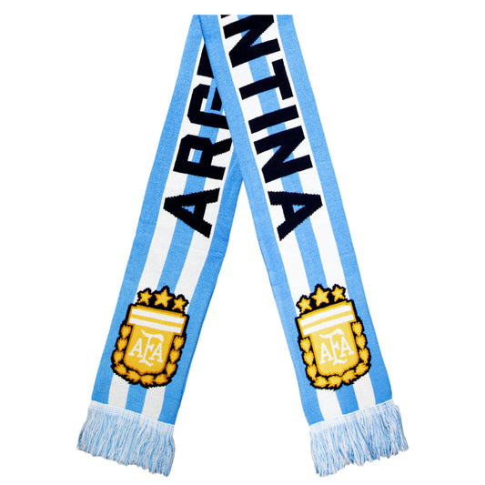 Argentina Soccer Woven Futbol Scarf - Light Blue / One Size - Officially Licensed