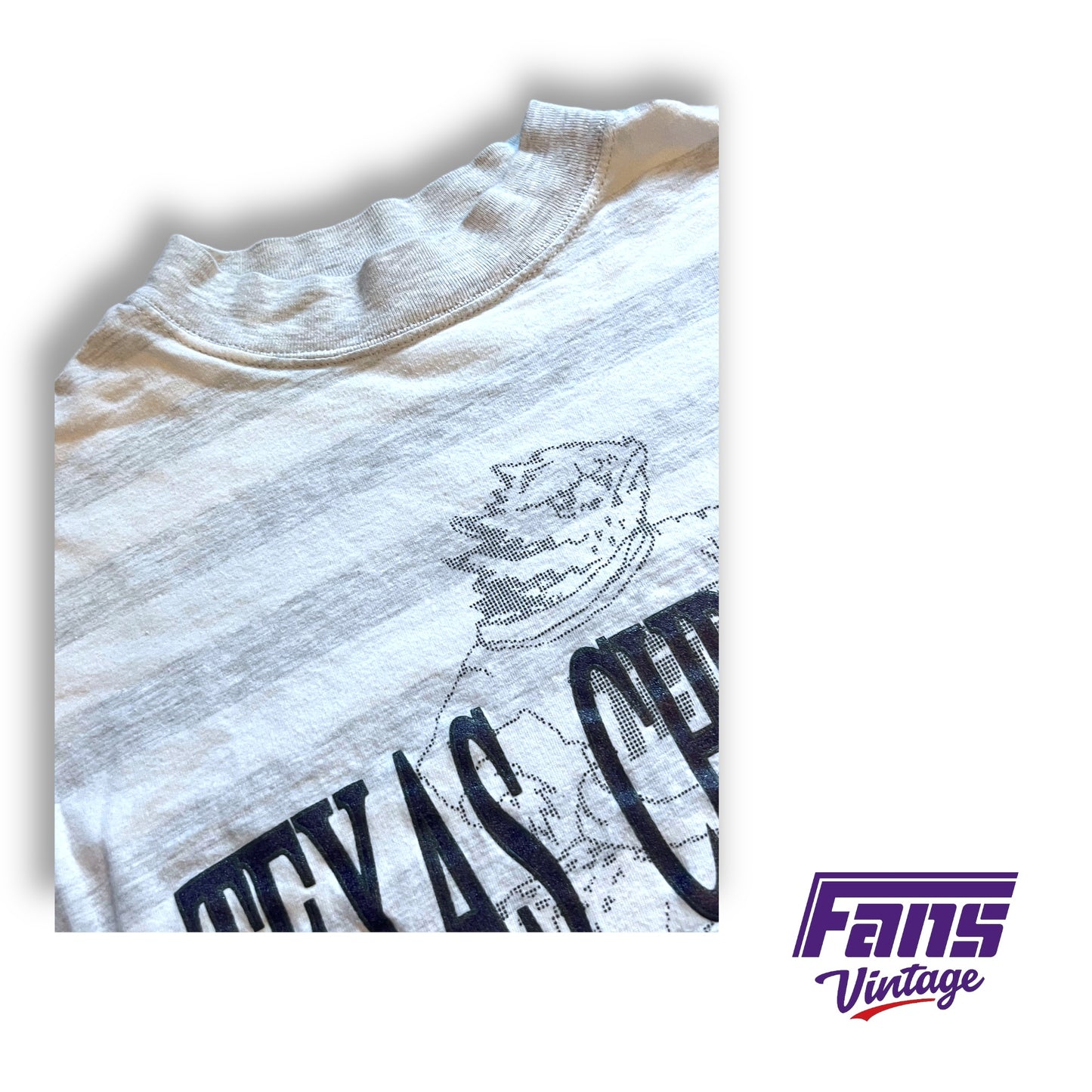 Awesome 90s Vintage TCU striped mock turtleneck long sleeve shirt - ULTRA SOFT!