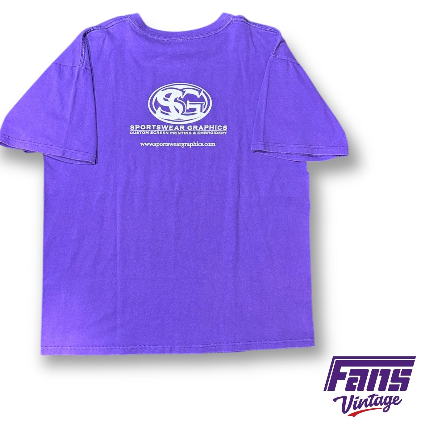 Vintage Y2K TCU Baseball Tee!