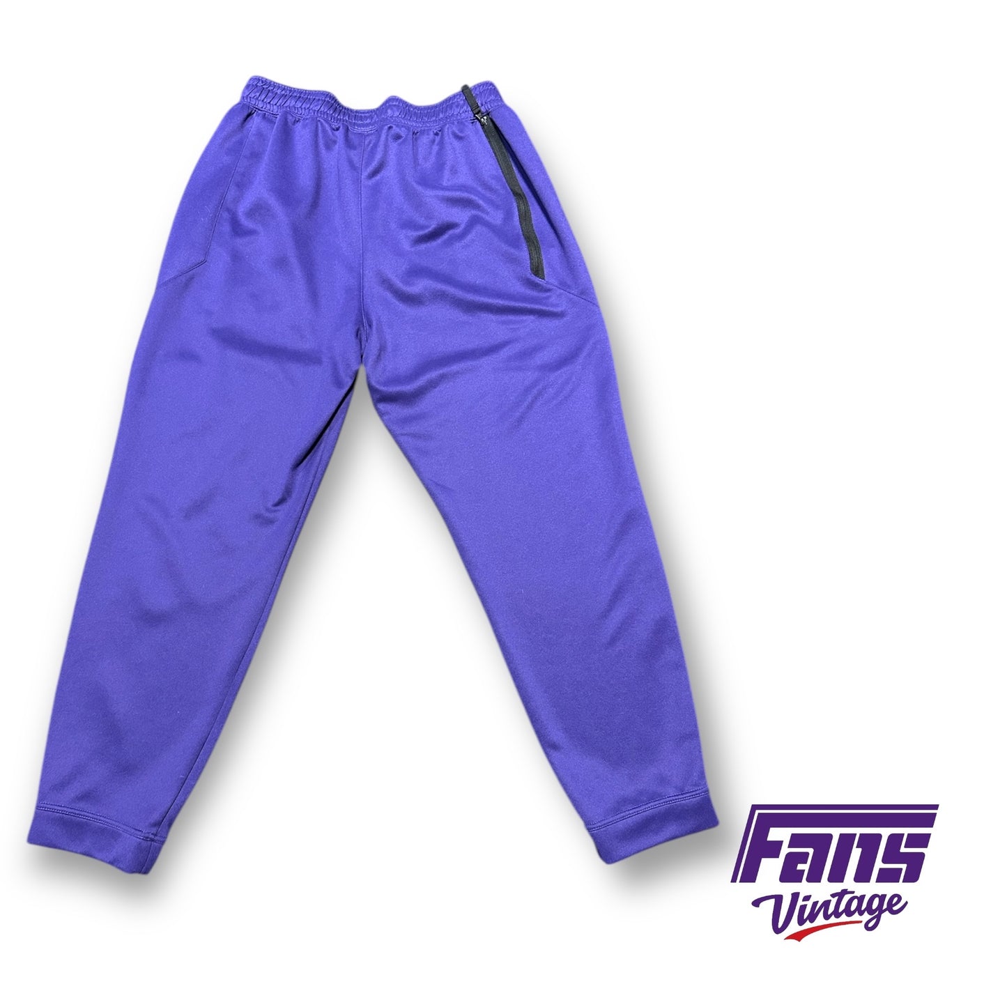 TCU Nike Basketball Team Issue Training and Travel Tapered Sweatpants