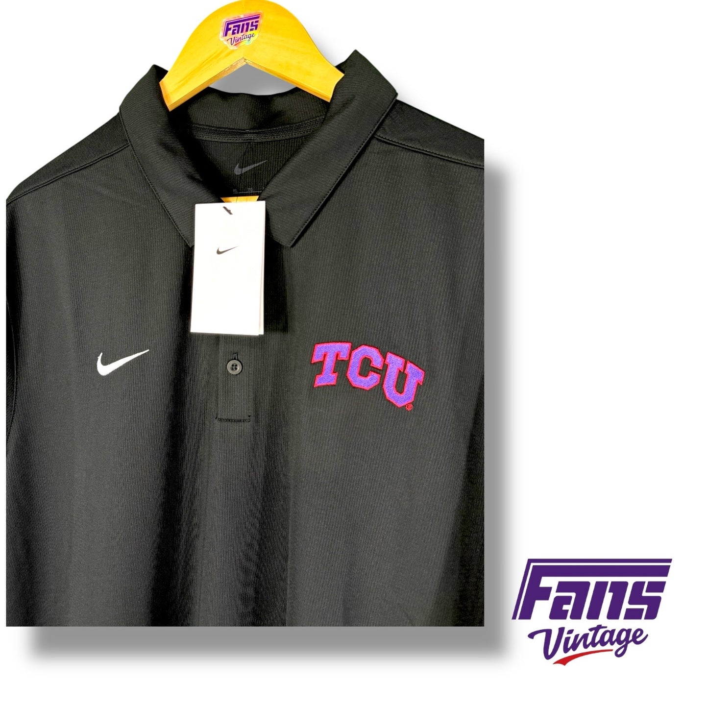TCU Nike Polo - Team Issued