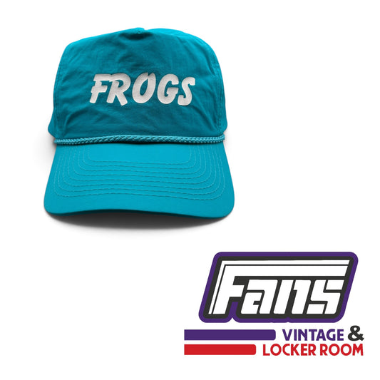 TCU ‘Frogs’ Throwback Style Teal Rope Snapback Hat
