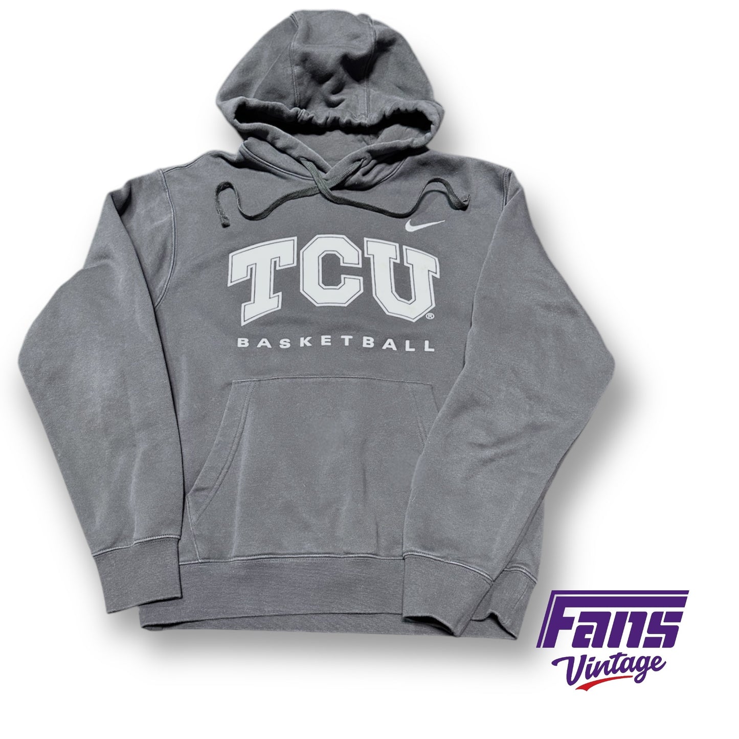 TCU Basketball Team Issued Custom  Nike Sportswear Travel & Lounge Hoodie