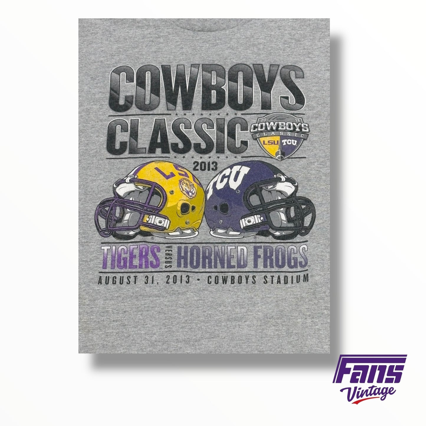 TCU Football 2013 “Cowboys Classic” vs. LSU Tee