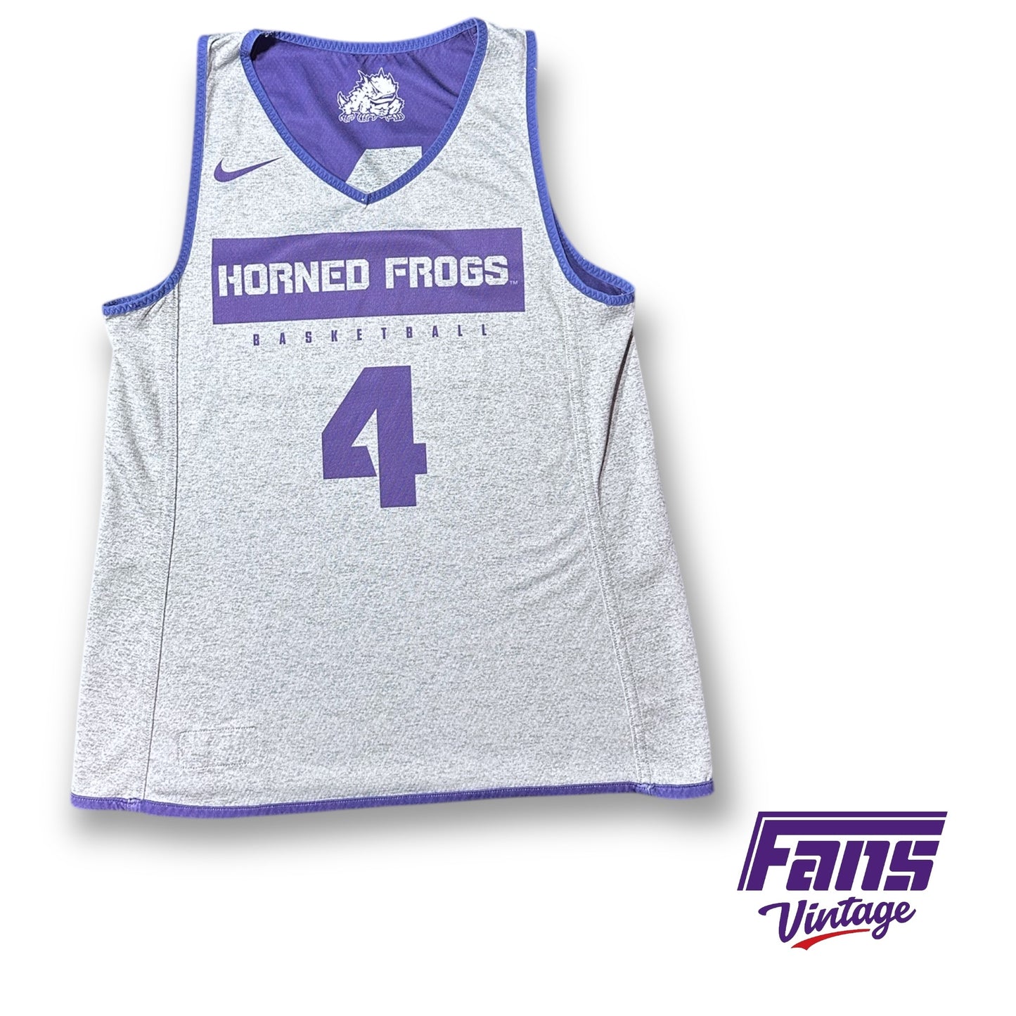 Team Issue Nike TCU Women's Basketball Practice Jersey