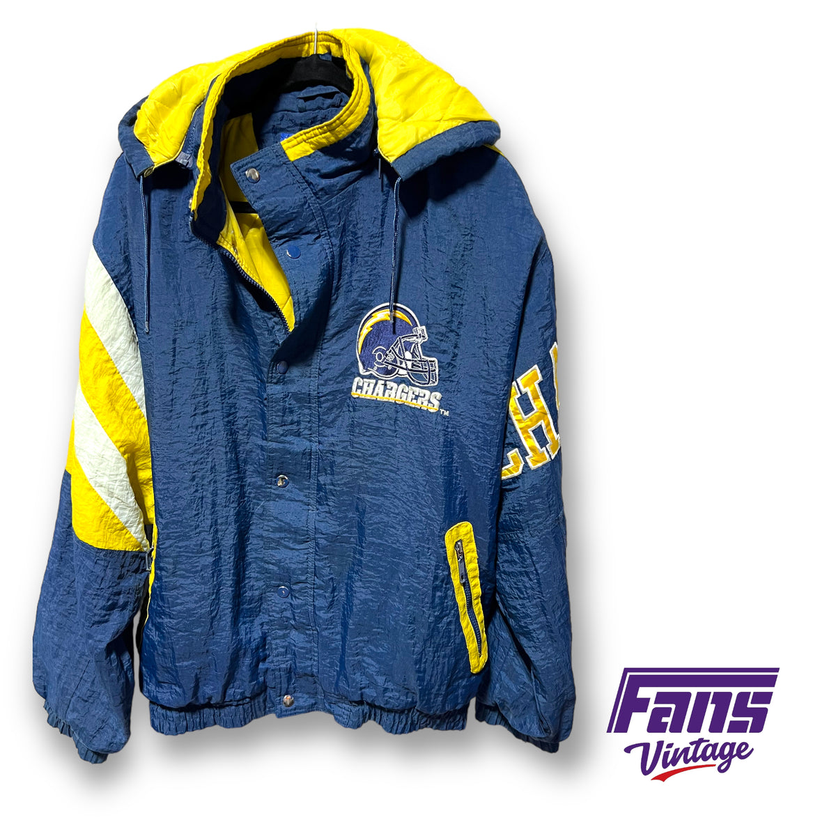 SICK 90s Vintage San Diego LA Chargers Starter puffer jacket 