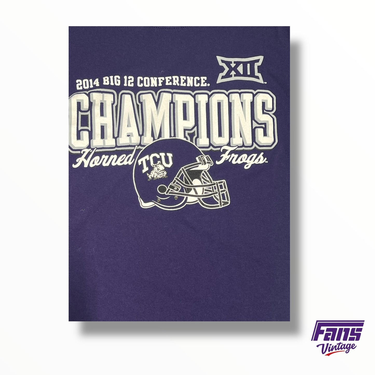 TCU 2014 Big XII regular season football champions T-shirt