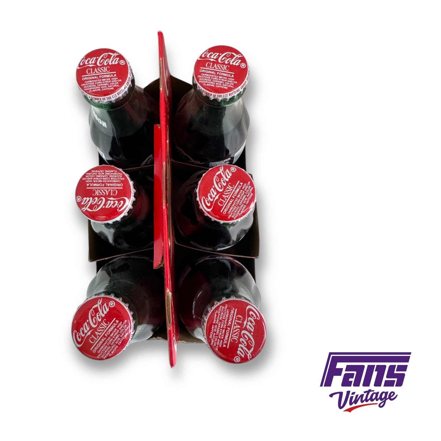 WOW! TCU Football 1998 Season Commemorative Coca-Cola 6 Pack - New & Intact Set from former AD!