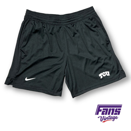 TCU Football Nike Player & Coach Issue Premium Sideline Shorts