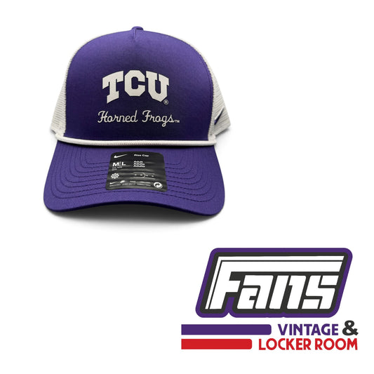 TCU Horned Frogs Nike Rise Trucker Hat - New with Tags