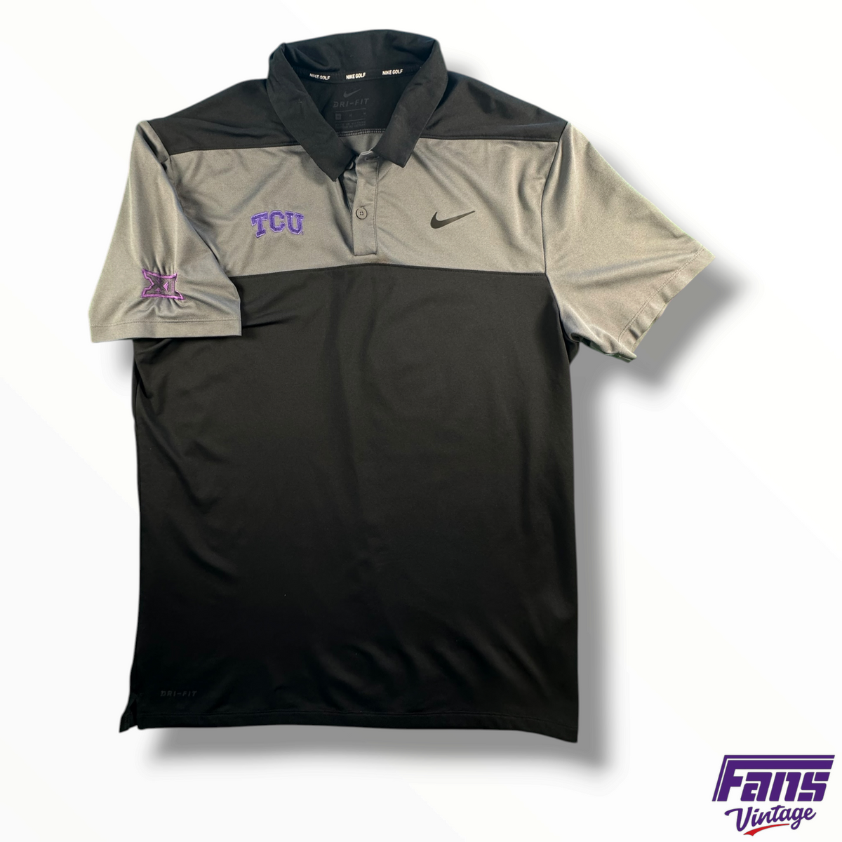 TCU Golf Team Issued Nike Polo