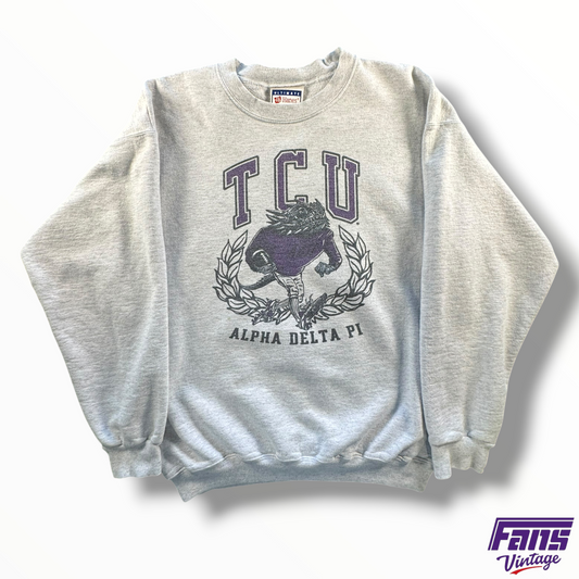 Vintage 90s ALPHA DELTA PI Sorority Crewneck Sweater