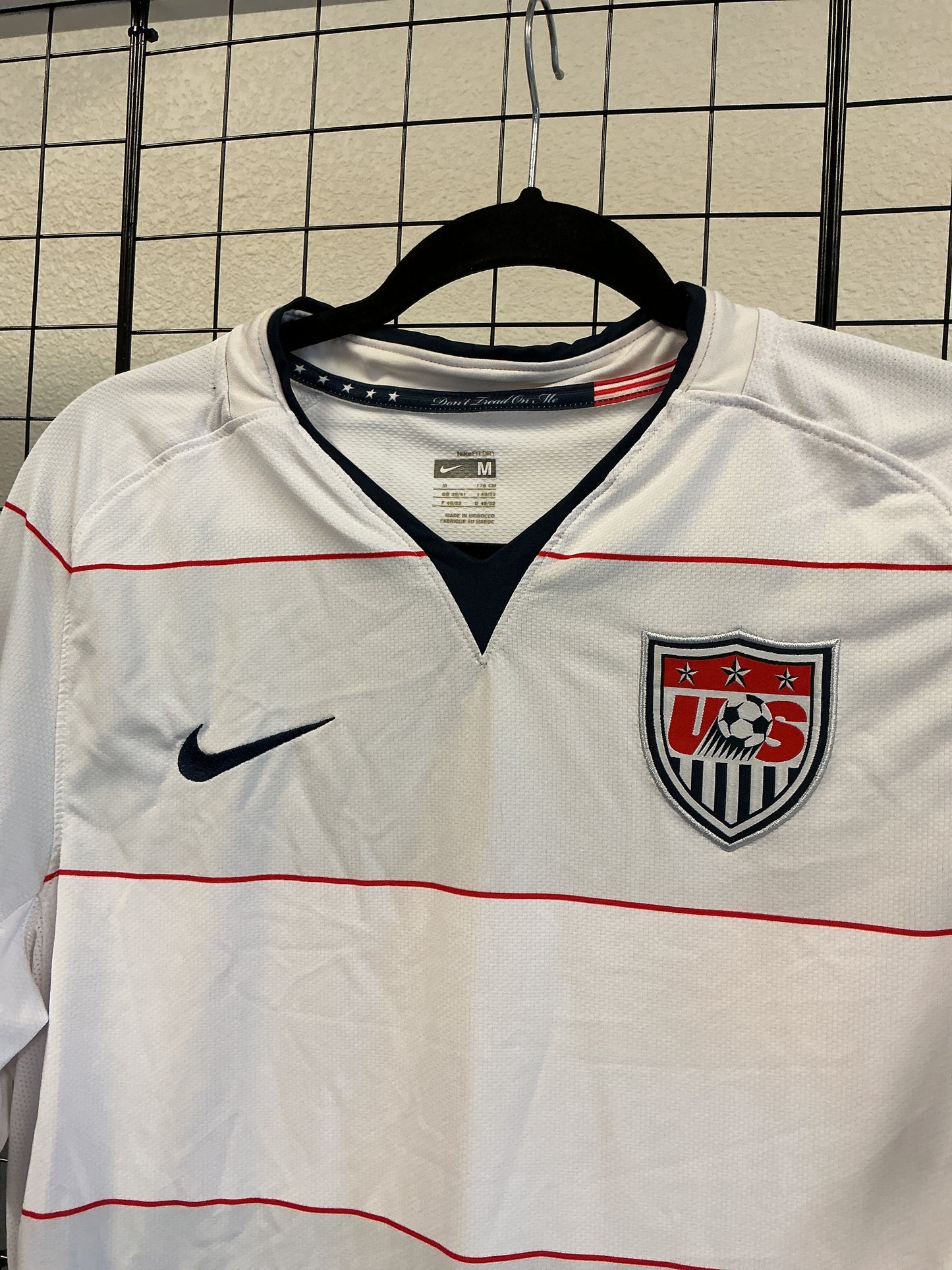 Vintage US World Cup Jersey with Embroidered Patch