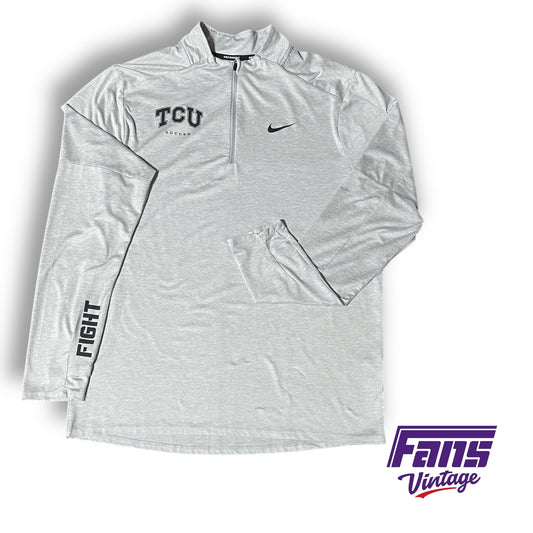 TCU Soccer Team Exclusive Nike Running Quarter Zip