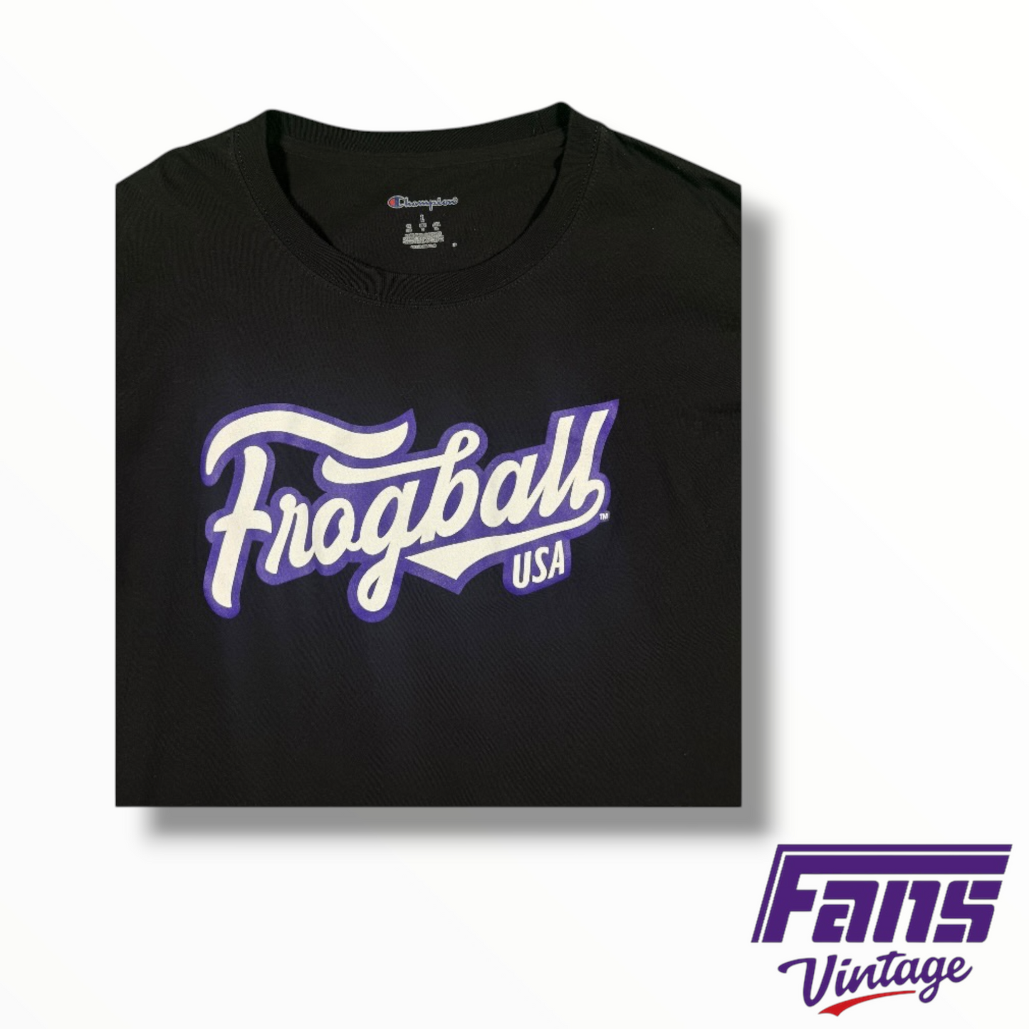 TCU Baseball “Frogball USA” Champion Tee