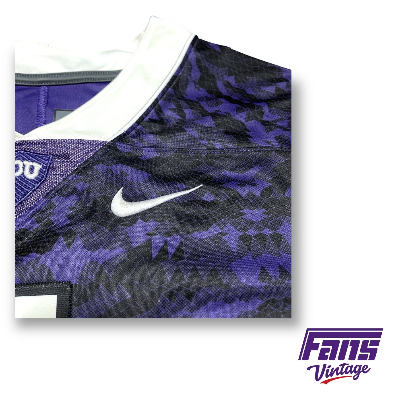 2014 Purple Frogskin TCU Football Jersey - Limited Edition Stitched Version!