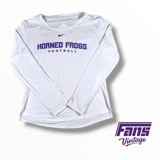 TCU Football Nike Team issued Player Swag Gift Fiesta Bowl Long sleeve undershirt