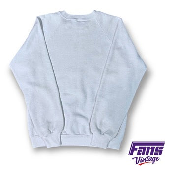 80s Vintage Raglan Style TCU Crewneck