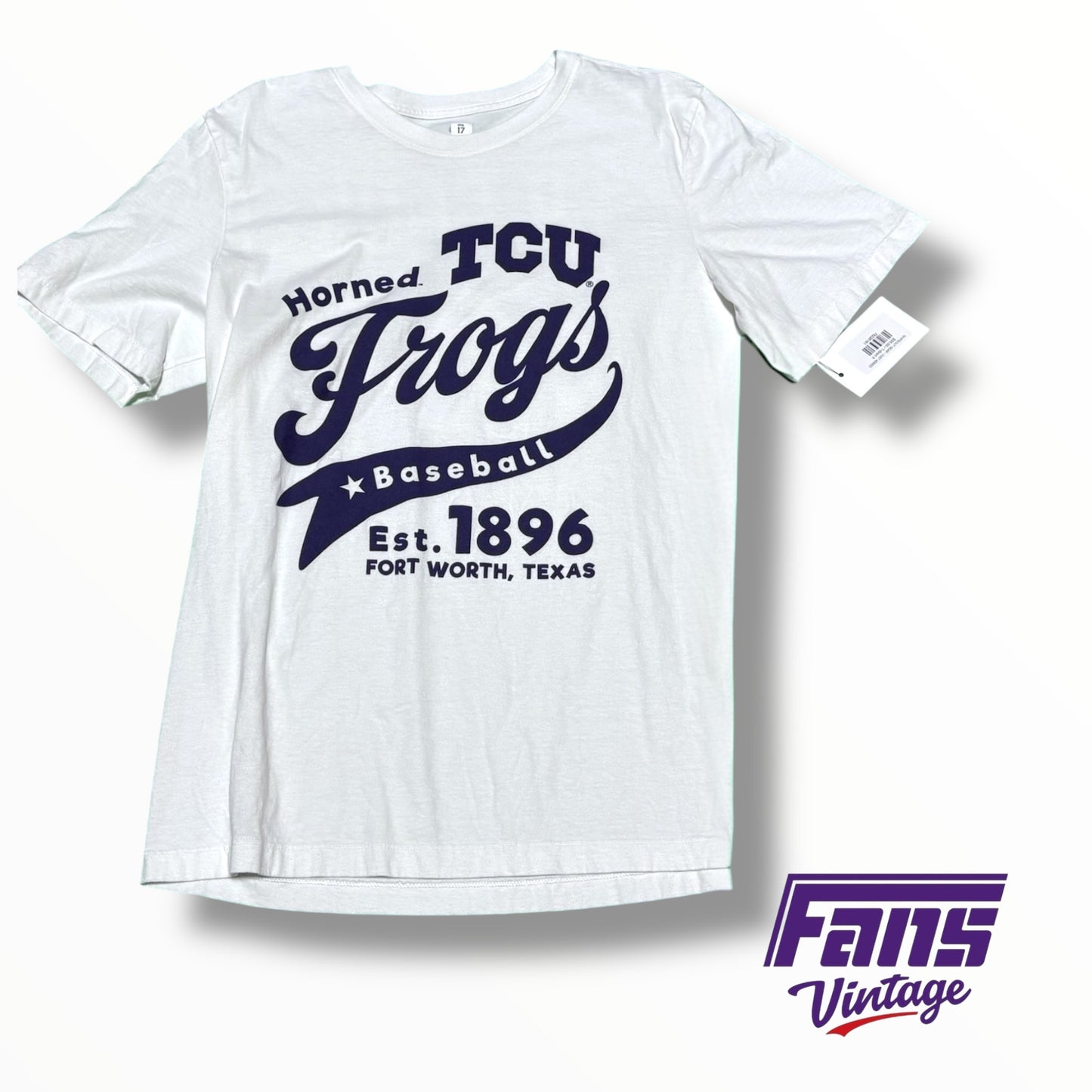 TCU Baseball Nike Team Issued Throwback Horned Frogs 3.0 Club T-Shirt
