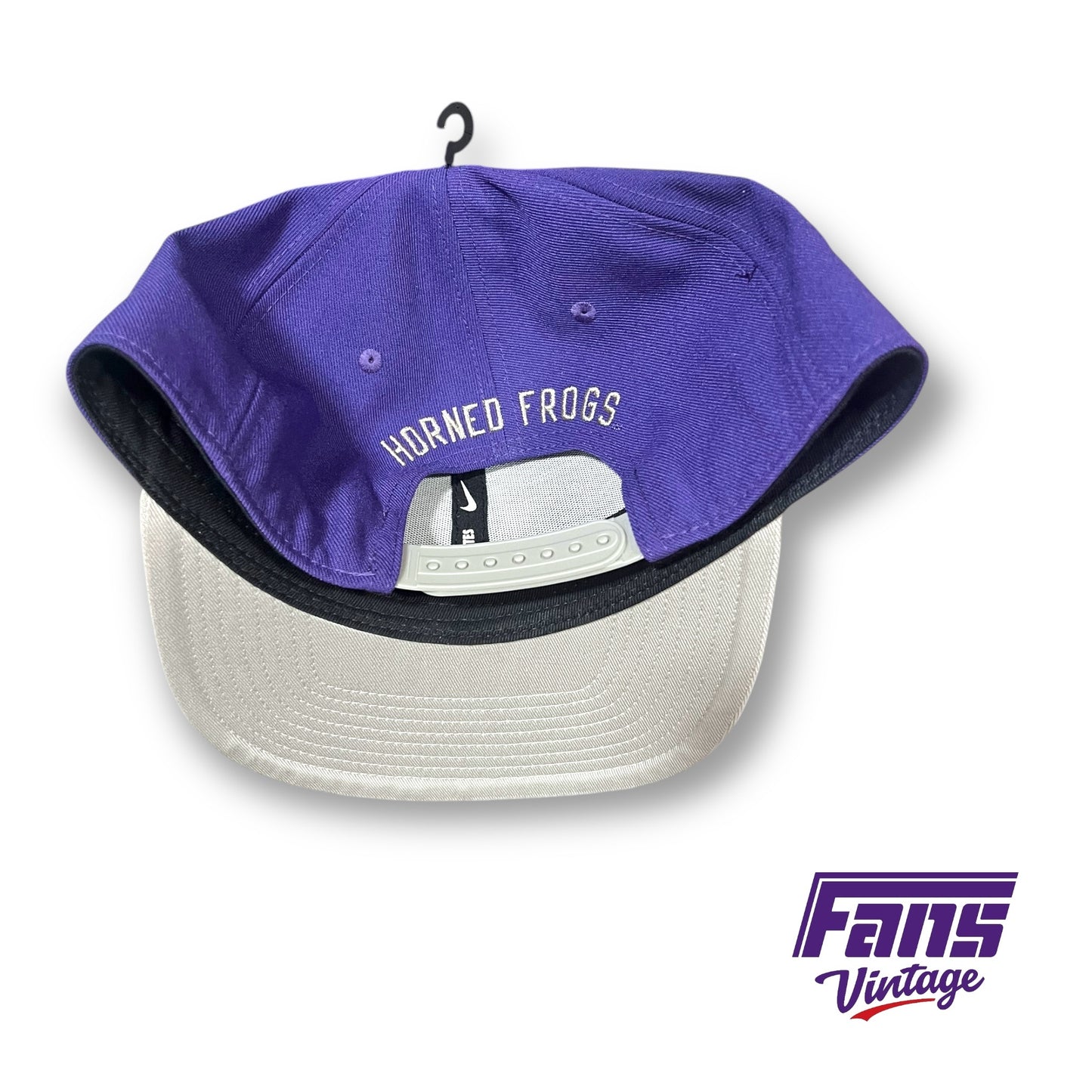 TCU Football Player Exclusive Team Issue Flat Bill Snapback Hat